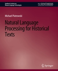 Abbildung von: Natural Language Processing for Historical Texts - Springer