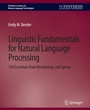 Cover: Linguistic Fundamentals for Natural Language Processing - Springer