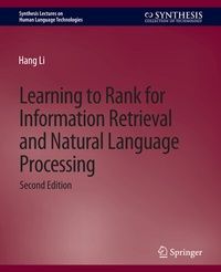 Abbildung von: Learning to Rank for Information Retrieval and Natural Language Processing, Second Edition - Springer