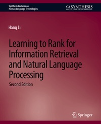 Abbildung von: Learning to Rank for Information Retrieval and Natural Language Processing, Second Edition - Springer