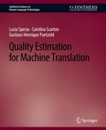 Cover: Quality Estimation for Machine Translation - Springer
