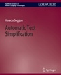Cover: Automatic Text Simplification - Springer