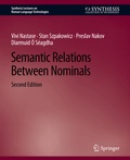 Cover: Semantic Relations Between Nominals, Second Edition - Springer