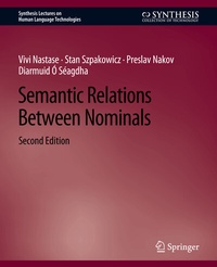 Abbildung von: Semantic Relations Between Nominals, Second Edition - Springer