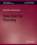 Cover: Finite-State Text Processing - Springer