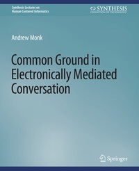 Abbildung von: Common Ground in Electronically Mediated Conversation - Springer
