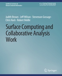 Abbildung von: Surface Computing and Collaborative Analysis Work - Springer