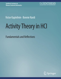 Enlarge image Cover: Activity Theory in HCI - Springer