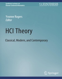 Enlarge image Cover: HCI Theory - Springer