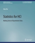 Cover: Statistics for HCI - Springer
