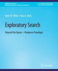 Enlarge image Cover: Exploratory Search - Springer