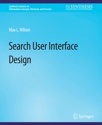 Enlarge image Cover: Search-User Interface Design - Springer