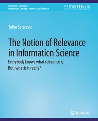 Abbildung von: The Notion of Relevance in Information Science - Springer