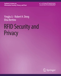 Enlarge image Cover: RFID Security and Privacy - Springer