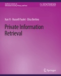 Cover: Private Information Retrieval - Springer