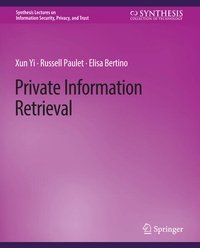Enlarge image Cover: Private Information Retrieval - Springer