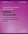 Cover: Database Anonymization - Springer