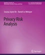 Cover: Privacy Risk Analysis - Springer