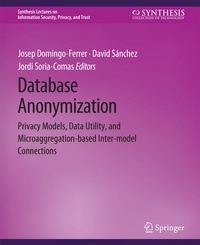 Enlarge image Cover: Database Anonymization - Springer