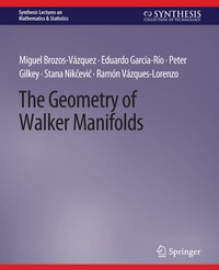 Abbildung von: The Geometry of Walker Manifolds - Springer