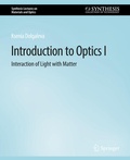 Cover: Introduction to Optics I - Springer