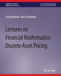 Enlarge image Cover: Lectures on Financial Mathematics - Springer
