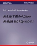Cover: An Easy Path to Convex Analysis and Applications - Springer