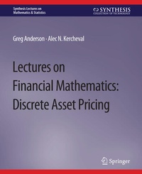 Enlarge image Cover: Lectures on Financial Mathematics - Springer