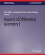 Cover: Aspects of Differential Geometry I - Springer