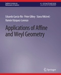 Cover: Applications of Affine and Weyl Geometry - Springer
