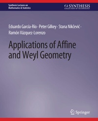 Enlarge image Cover: Applications of Affine and Weyl Geometry - Springer