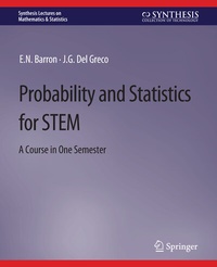 Enlarge image Cover: Probability and Statistics for STEM - Springer