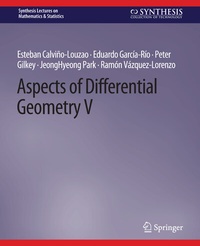 Abbildung von: Aspects of Differential Geometry V - Springer
