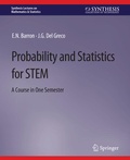 Cover: Probability and Statistics for STEM - Springer