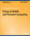 Cover: Privacy in Mobile and Pervasive Computing - Springer