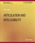 Cover: Articulation and Intelligibility - Springer