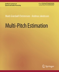 Enlarge image Cover: Multi-Pitch Estimation - Springer