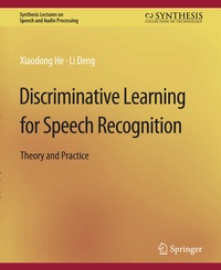 Enlarge image Cover: Discriminative Learning for Speech Recognition - Springer