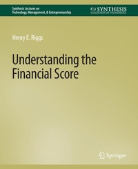 Enlarge image Cover: Understanding the Financial Score - Springer