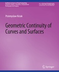 Cover: Geometric Continuity of Curves and Surfaces - Springer