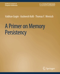 Abbildung von: A Primer on Memory Persistency - Springer