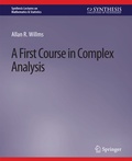 Cover: A First Course in Complex Analysis - Springer