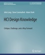 Cover: HCI Design Knowledge - Springer