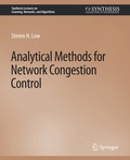 Cover: Analytical Methods for Network Congestion Control - Springer