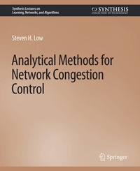 Enlarge image Cover: Analytical Methods for Network Congestion Control - Springer