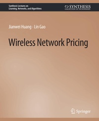 Enlarge image Cover: Wireless Network Pricing - Springer