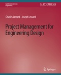 Cover: Project Management for Engineering Design - Springer