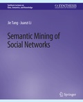 Cover: Semantic Mining of Social Networks - Springer