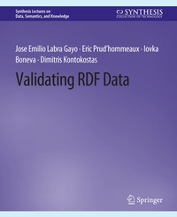 Enlarge image Cover: Validating RDF Data - Springer