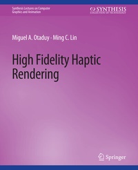 Enlarge image Cover: High Fidelity Haptic Rendering - Springer